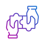 Ícono simbolizando la amplia red de expertos que conforman la consejería de enlace. Ícono simbolizando la amplia red de expertos que conforman la consejería de enlace.