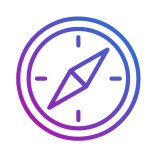 Ícono representando el compromiso con el impacto social positivo de los consejeros de enlace. Ícono representando el compromiso con el impacto social positivo de los consejeros de enlace.